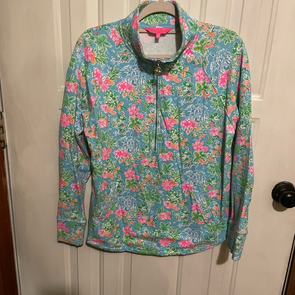 Lilly Pulitzer Tops - Lilly loves disney popover